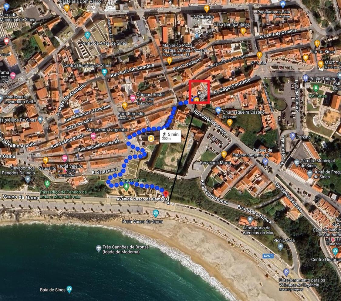 Castle House And Beach Сінеш Екстер'єр фото